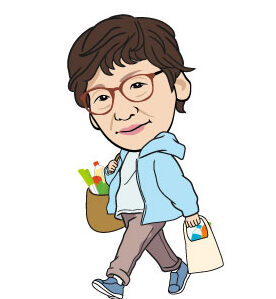 イラスト制作写真⑥(一番右の方)_お買い物